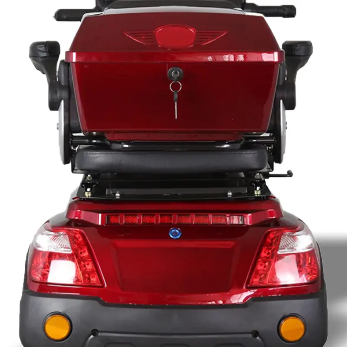 Електрическа триколка Bullmax В1, 1500W, 60V/20Ah, Задно задвижване, Жълта - 1901