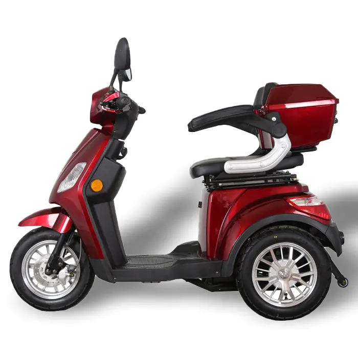 Електрическа триколка Bullmax В1, 1500W, 60V/20Ah, Задно задвижване, Жълта - 1902
