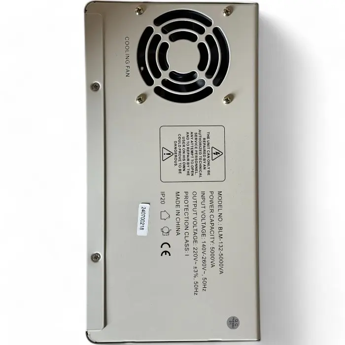 Стабилизатор за ток и напрежение Bullmax тип Servo Motor AVR, 5000VA / 3000W, Стенен - 1533