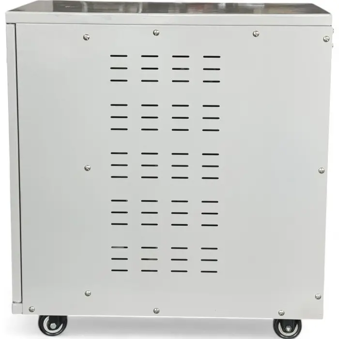 Стабилизатор за ток и напрежение Bullmax тип Servo Motor, монофазен, 15KVA / 12KW, с колелца - 1600