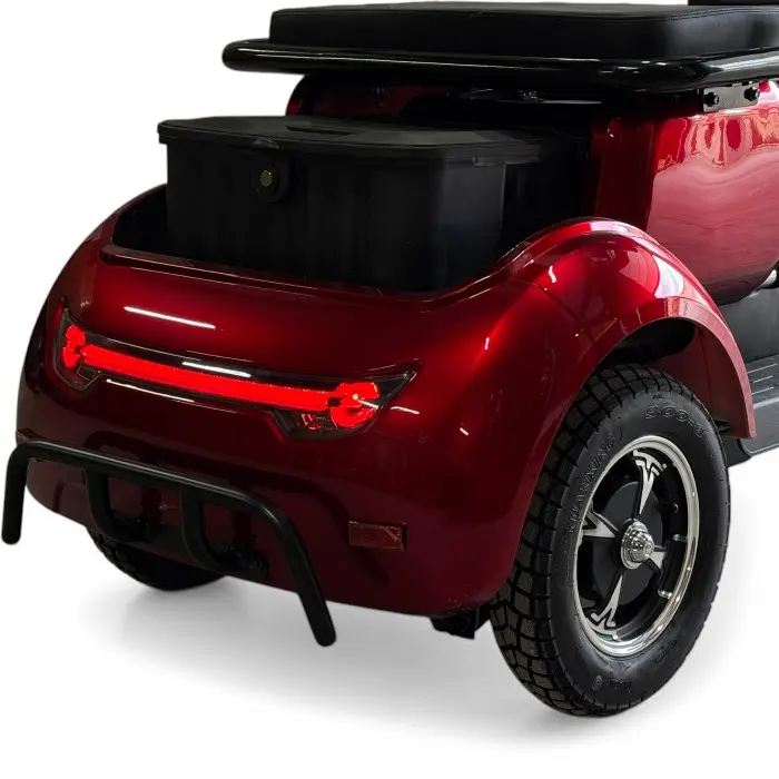 Триместна електрическа четириколка за възрастни и трудноподвижни 2000W, 60V, 20Ah, LED, 5 батерии - 2749