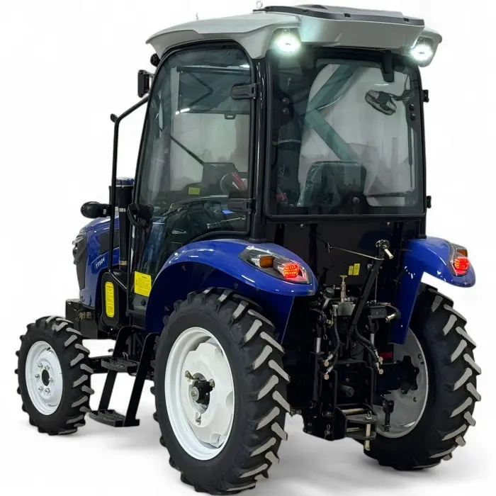 Трактор Bullmax NT504, син, 4х4, 8+2, Климатик, Инвертар, Кабина, Радио - 2181