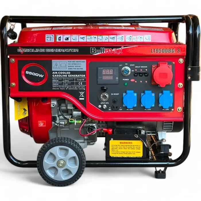 Генератор Bullmax 9.0KW, Трифазен, VTR 800, AVR, 18HP - 1519