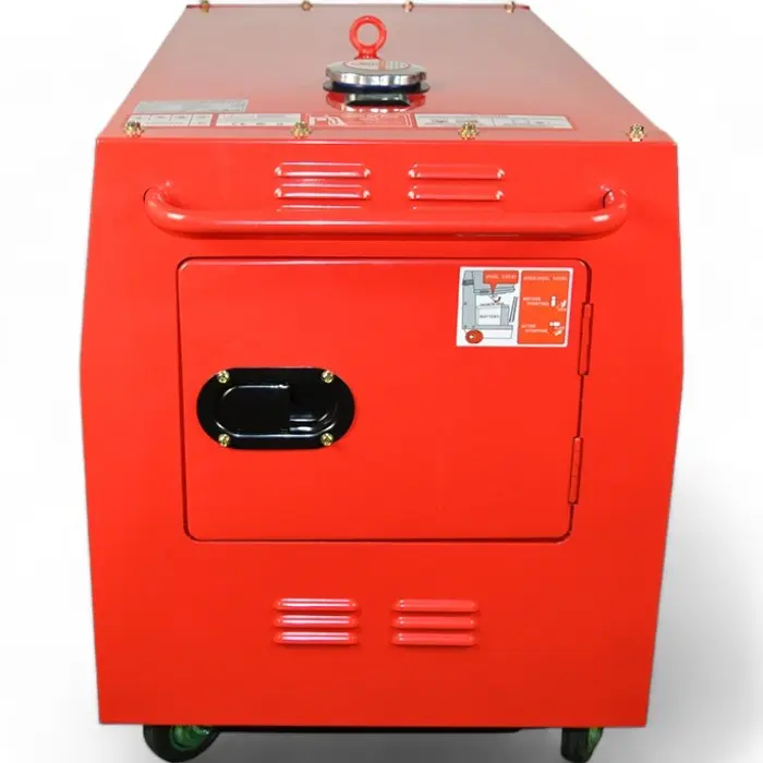 Обезшумен Бензинов Генератор за Ток Bullmax 7.5KW с Автоматика, Трифазен, Водоустойчив, 16HP, AVR, GX740, 4-тактов - 1489
