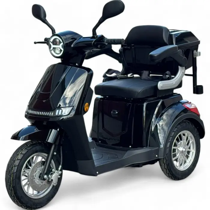 Електрическа триколка BullMax FM B1 Lux , 1500W, 60V/20Ah, Задно Предаване, Изкрящо Оранжево - 1231
