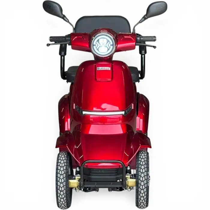 Триместна електрическа четириколка за възрастни и трудноподвижни 2000W, 60V, 20Ah, LED, 5 батерии - 2753