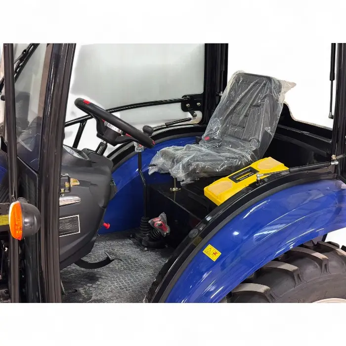 Трактор Bullmax NT504, син, 4х4, 8+2, Климатик, Инвертар, Кабина, Радио - 2191