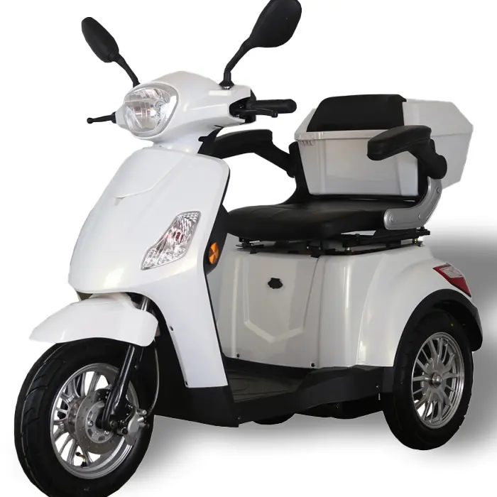 Електрическа триколка Bullmax В1, 1500W, 60V/20Ah, Задно задвижване, Жълта - 1903