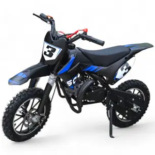 Детски Бензинов кросов мотор Bullmax 50сс Dirt Bike Sport, Родителски контрол, Двутактов