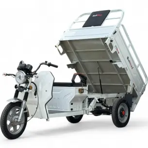 Селскостопанска Електрическа триколка BullMax Фермерска S-800, 2000W, 48V/45Ah, 600кг товар, Бяла BullMax Селскостопанска Електрическа триколка BullMax Фермерска S-800, 2000W, 48V/45Ah, 600кг товар, Бяла