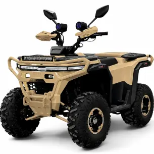 Двуместно бензиново ATV Bullmax 150cc MAXO PRO 2026г, Desert Storm, 7500rpm, 8" гуми, Теглич, Всички Екстри