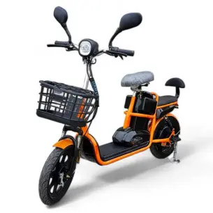Електрически велосипед / Педалетка / Bullmax J-One, 500W, 48/12Ah, Преносима Батерия, Оранжев