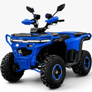 Двуместно бензиново ATV Bullmax 150cc MAXO PRO 2026г, Синьо, 7500rpm, 8" гуми, Теглич, Всички Екстри