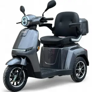 Електрическа триколка Bullmax R1 Robot, 1500W, 60V/20Ah, CE Сертификат, 25км/ч, Сива