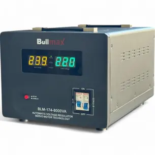 Стабилизатор за ток и напрежение Bullmax тип Servo Motor AVR, 8000VA / 4000W