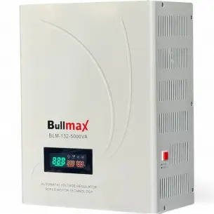 Стабилизатор за ток и напрежение Bullmax тип Servo Motor AVR, 5000VA / 3000W, Стенен