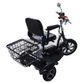 Електрическа триколка за възрастни A8 PRO, 750W, 48V, Задно Предаване, Черна Перла - 386