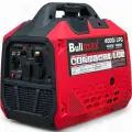 Обезшумен Инверторен генератор за ток Bullmax 4000i LPG, Бензин, Газ, 4.0KW, червен, Дисплей, монофазен, компактен - 2060