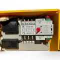 ATS Кутия /Старт-Стоп Табло/ 6 пина, Подсилена Контакторна Система, жълта,трифазна - 821