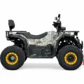 Бензиново ATV Bullmax 250cc, Лебедка, Теглич, Ловджийски сак, Full Led, Червен Камуфлаж - 1745