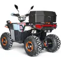 Двуместно бензиново ATV Bullmax 150cc ZIGO PRO 2026г, Сиво с оранжево, 7500rpm, 8" гуми, Теглич, Всички екстри, Подаръци - 2852