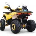Бензиново ATV Бъги Bullmax 150cc Ръчна скоростна кутия, 4 тактов, LED, Жълто - 1731
