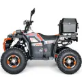 Двуместно бензиново ATV Bullmax 150cc ZIGO PRO 2026г, Сиво с оранжево, 7500rpm, 8" гуми, Теглич, Всички екстри, Подаръци - 2854