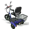 Електрическа триколка BullMax A6 +, 500W, Задно Предаване, Удобно Кресло, Синя Перла - 597