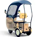 Триместна електрическа триколка с покрив и предно стъкло Bullmax C5, 2000W, 60V/20Аh - 3102