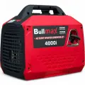 Обезшумен Инверторен генератор за ток Bullmax 4000i, 4.0KW, дисплей, ел. старт, монофазен, чиста синусоида, компактен - 2052