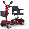 Електрическа четириколка за възрастни и трудноподвижни, пенсионери Bullmax N5, Сгъваема, Лека, 350W, 24V - 1976