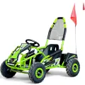 Детско електрическо UTV Бъги Bullmax Apex1 1200W, Безплатен Ъпгрейд големи батерии, зелено - 3015