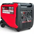 Обезшумен Инверторен генератор за ток Bullmax 6500i , 6.0KW, червен, преносим, ел. старт, дистанционно, червен, преносим, Чиста Синусоида - 2137