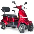 Триместна електрическа четириколка за възрастни и трудноподвижни 2000W, 60V, 20Ah, LED, 5 батерии - 2745