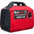 Обезшумен Инверторен генератор за ток Bullmax 4000i LPG, Бензин, Газ, 4.0KW, червен, Дисплей, монофазен, компактен - 2065