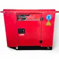 Обезшумен Трифазен Бензинов Генератор за Ток Bullmаx 12.5KW, Трифазен, Водоустойчив, 15kVA, 20HP, Стартер, GK740, AVR - 1494
