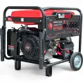 Монофазен Бензинов Генератор за ток Bullmax 7000, 7kW, преносим, AVR, Дисплей, Акумулатор - 2126