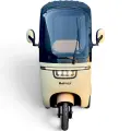Триместна електрическа триколка с покрив и предно стъкло Bullmax C5, 2000W, 60V/20Аh - 3108