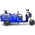 Триместна товарна електрическа карго триколка, 3500W, до 80км пробег, 600кг, Подсилена, за работа, земеделие и транспорт - 2927