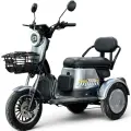 Двуместна електрическа триколка Bullmax Pudding Grand, 2000W, 60V, 20Ah, 5 батерии, 60км преход