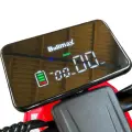 Електрическа триколка Bullmax A10 Cargo, 1500W, 48V/20Ah, За двама, Товарно Отделение, Кафе - 982