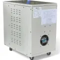 Стабилизатор за ток и напрежение Bullmax тип Servo Motor, монофазен, 20KVA / 16KW, с колелца - 1603