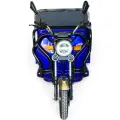 Триместна товарна електрическа карго триколка, 3500W, до 80км пробег, 600кг, Подсилена, за работа, земеделие и транспорт - 2928
