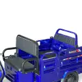 Триместна товарна електрическа карго триколка, 3500W, до 80км пробег, 600кг, Подсилена, за работа, земеделие и транспорт - 2931