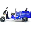 Триместна товарна електрическа карго триколка, 3500W, до 80км пробег, 600кг, Подсилена, за работа, земеделие и транспорт - 2932
