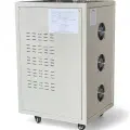 Стабилизатор за ток и напрежение Bullmax тип Servo Motor, трифазен, 20KVA / 12KW, с колелца - 1585